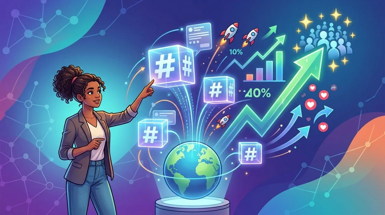 Segredos das hashtags: Como aumentar o alcance sem pagar nada